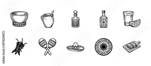 Mexican Culture and Fiesta Celebration Elements