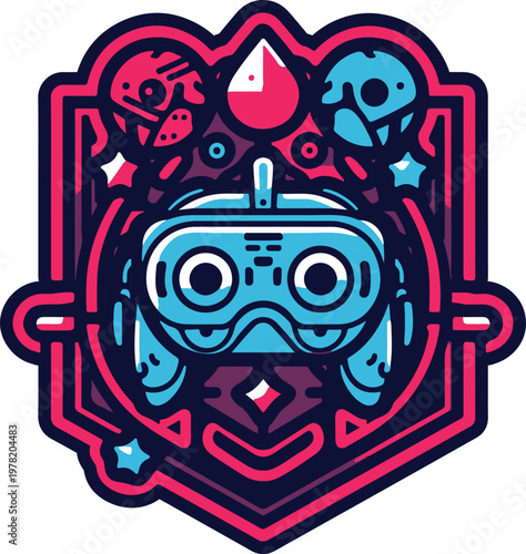 gaming logo background vector for you need