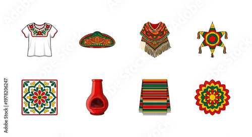 Mexican Culture Heritage Asset Set