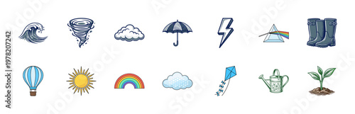 Weather and Nature Growth Graphic Assets