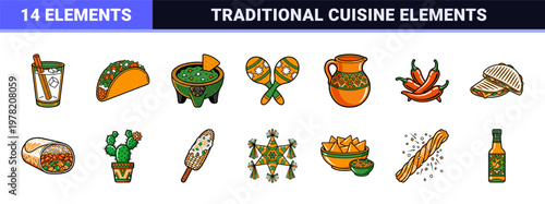 Mexican Food and Culture Asset Sheet