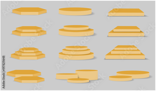 Cream podium collection