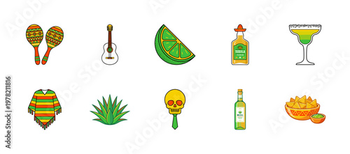 Mexican Fiesta Cultural Asset Grid