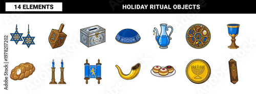 Jewish Holiday Traditions and Hanukkah Symbols