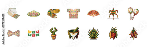 Mexican Folk Art Asset Collection