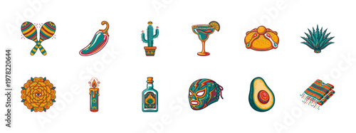 Dia de los Muertos Mexican Vector Assets