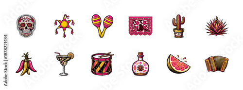 Mexican Fiesta Cultural Asset Kit