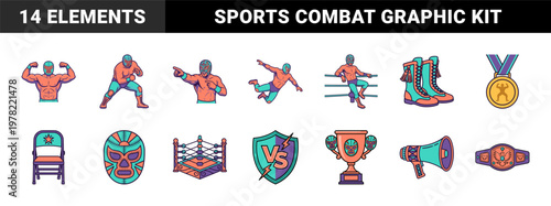 Mexican Lucha Libre Wrestling Assets