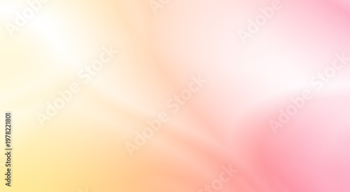 Soft pastel gradient background in pink and yellow tones