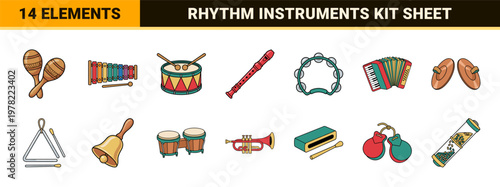 Childrens Musical Instrument Asset Kit