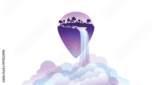 Colorful Silhouette Collection, Vibrant Vector Art, Saturated Gradient Black Graphics, Modern Design Elements for 2026