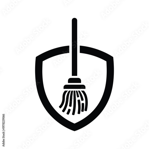 Broom Shield Protection Service Logo