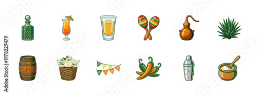 Tequila Fiesta and Mexican Culture Assets