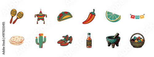 Mexican Fiesta Cultural Asset Collection