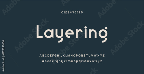 Abstract modern urban alphabet fonts. Typography sport, technology, fashion, digital, future creative logo font. vector illustration