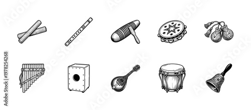 Traditional Folk Musical Instrument Assets