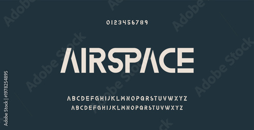 Abstract modern urban alphabet fonts. Typography sport, technology, fashion, digital, future creative logo font. vector illustration