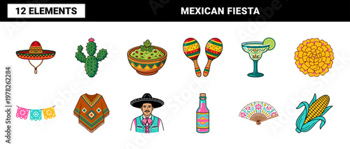 Mexican Fiesta Celebration Asset Sheet
