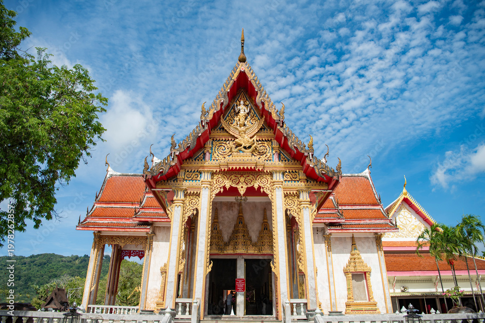 Fototapeta premium THAILAND PHUKET ISLAND WAT CHALONG