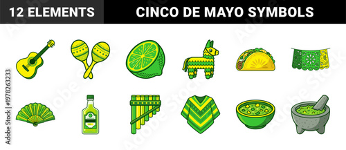 Cinco de Mayo Celebration Asset Sheet