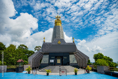 THAILAND PHUKET ISLAND CAPE PHROMTHEP LAEM PHRA CHAO LIGHTHOUSE