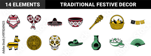 Mexican Heritage and Festive Celebration Assets