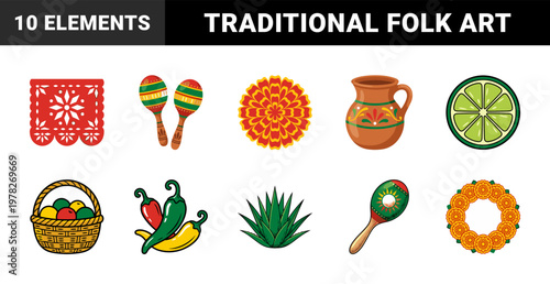 Cinco de Mayo Festive Cultural Asset Sheet