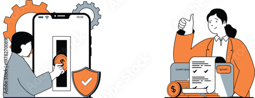 A man carefully measuring a large ice sculpture with a ruler