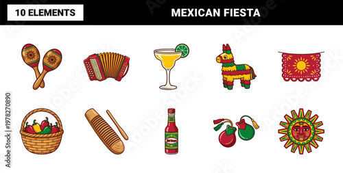 Cinco de Mayo Festive Holiday Asset Sheet