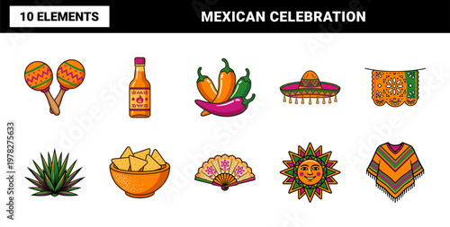 Cinco de Mayo Festival Asset Sheet