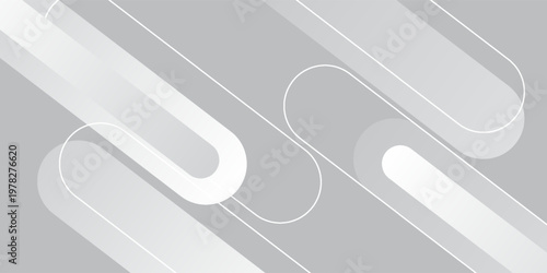 Abstract white background. Minimal geometric white light background abstract design.