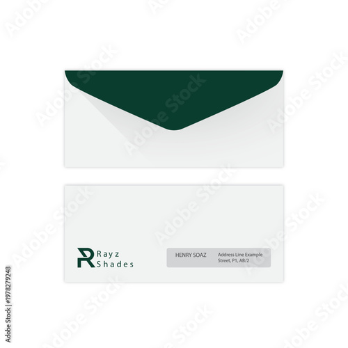 Corporate Identity Envelope Mockup Design