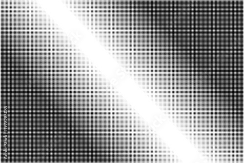 Retro Manga Screentone Pattern with Diagonal Speed Line Gradient for Comic Book Art