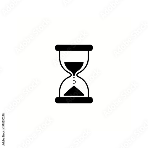 hourglass sand timer icon