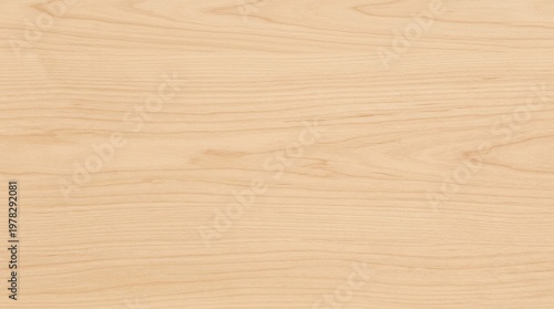 Bild auf Leinwand Close up shot of light maple wood grain texture and pattern