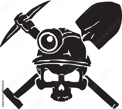 Coal mining Decal Miner, coal, textile, logo png