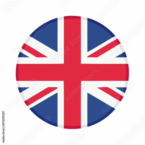 uk flag button
