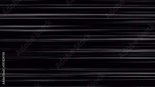 Minimal sparse anamorphic lens flare streaks across a dark backdrop featuring thin light trails flowing horizontally for cinematic transitions 4K UHD