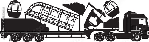 Construction, Industrial, Truck, Trailer, Heavy Haulage, Equipment Transport