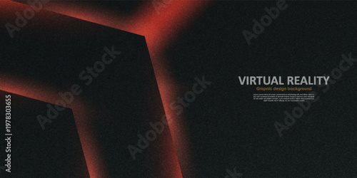 Virtual reality immersive neural simulation display with orange abstract glowing lines. Future digital interface graphic. Technology concept.