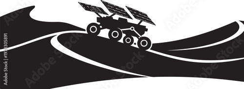 Racing Buggy, Vector Sports Car, Black Silhouette, Off-road Vehicle