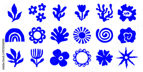 Vector logo and print design templates, summer palms, tropical hand drawn illustrations, surfing concepts, vacation and travel,  doodles and organic shapes and forms