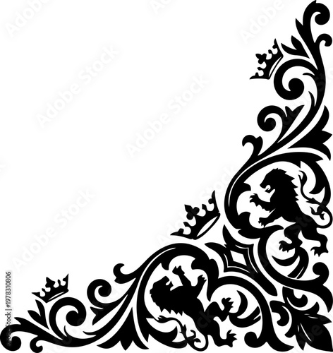 Luxury Corner Ornament