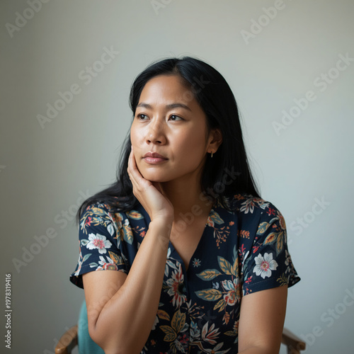 portrait of a young woman