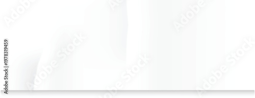 Minimalist white design with subtle shadow and gradient background