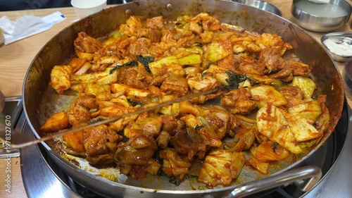 철판닭갈비