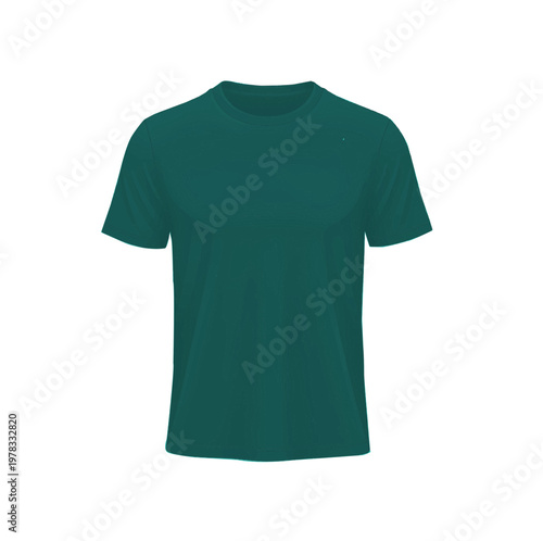 elegant plain color t-shirt mockup