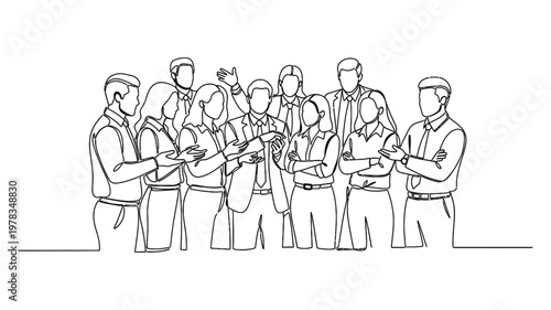 a group of people playing musical instruments. Continuous line style. Hand drawn. Line art. Vector design. illustrations
