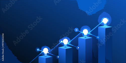 Illuminating growth a visual representation of ideas and progress