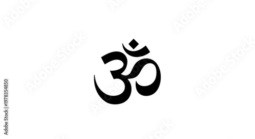 Om Symbol - Sacred Aum Mantra, Hinduism, Buddhism, Jainism, Spirituality